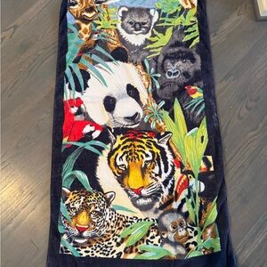 All‎ Over Jungle Animal Print Beach Towel